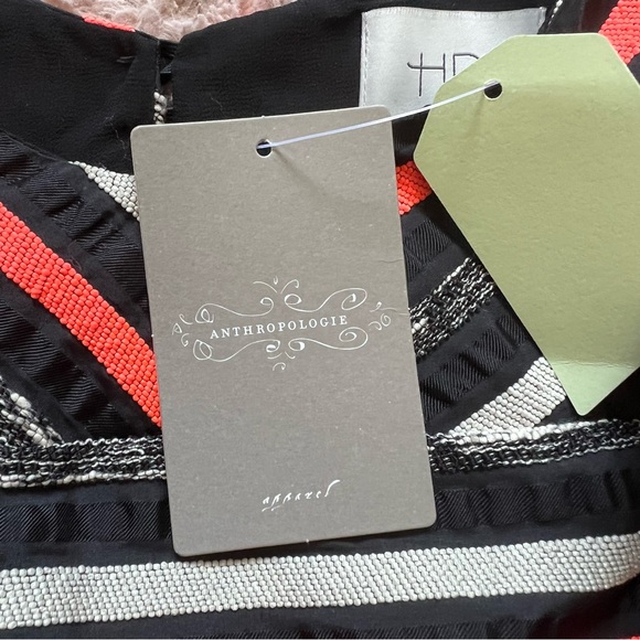 NEW HD In Paris By Anthropologie Stripe Blouse Women’s Size 0 - Picture 3 of 6